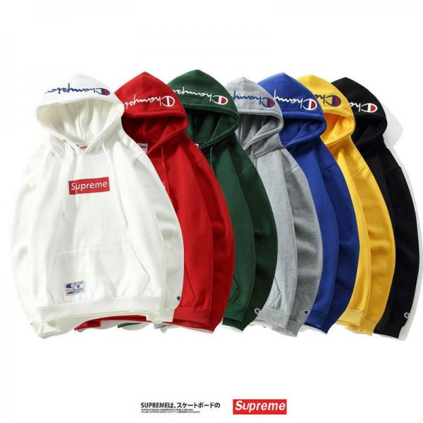 supreme champion コラボパーカー新品-