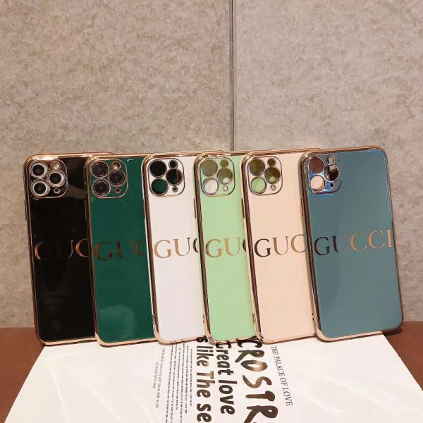 グッチ Iphone 11 11proケース レディス オシャレ Gucci Iphone 11pro Maxケース メッキ