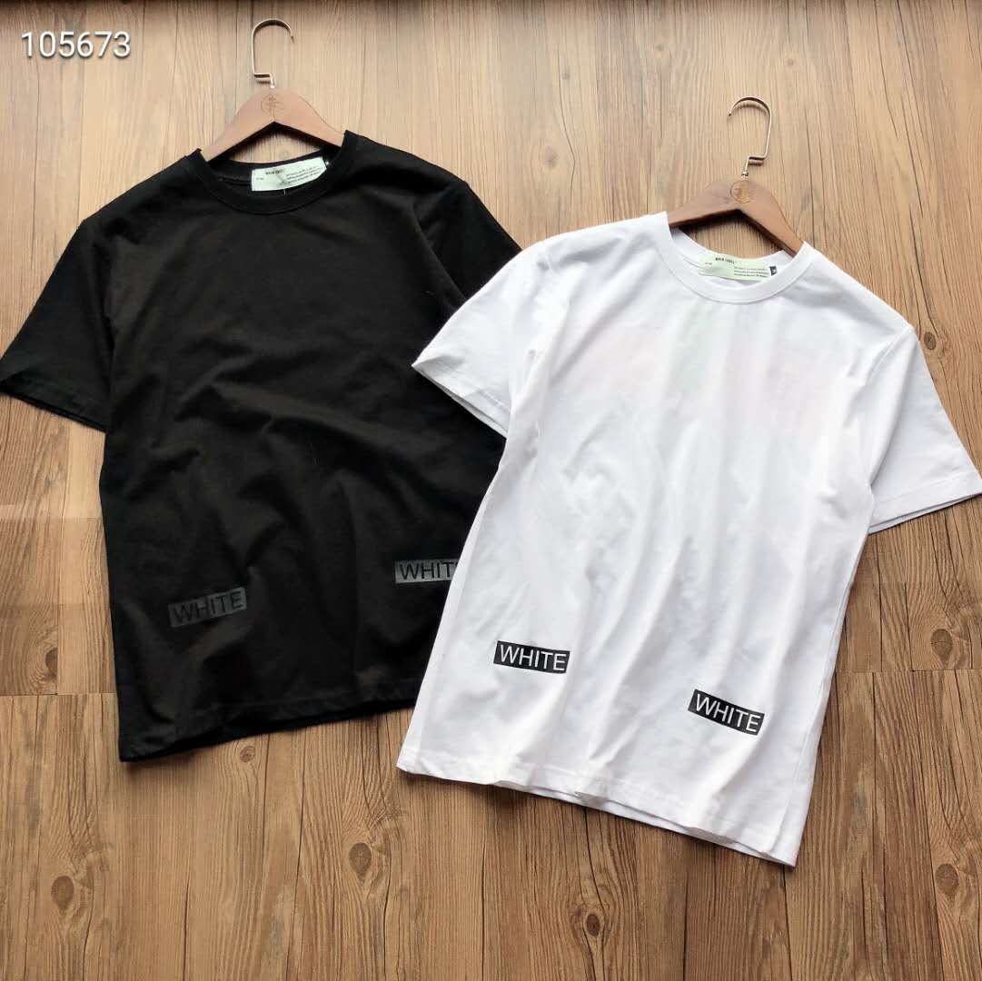 ブランド オフホワイト 半袖tシャツ メンズ レディス 人気 OFF- WhiteバックプリントTシャツ パロディー