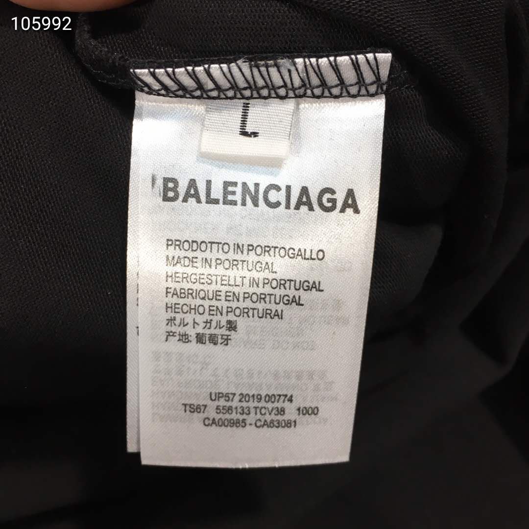 バレンシアガ tシャツ オシャレ ブランド 男女兼用 カットソー BALENCIAGA プリントログ パロディー