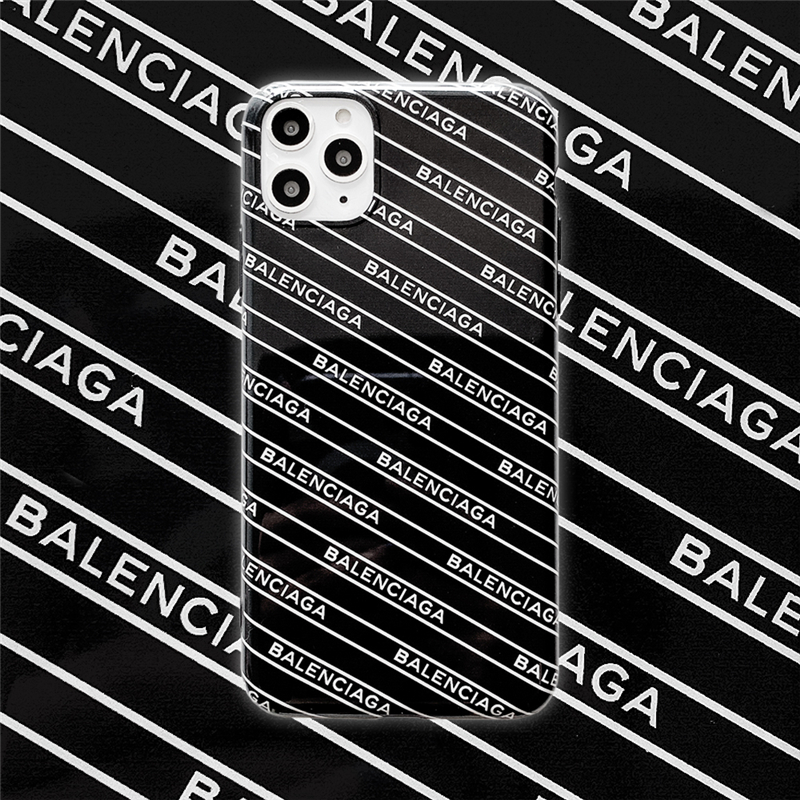バレンシアガ iPhone 12Proケース ブランド balenciaga アイフォン12/12Pro Max/12miniソフトカバー