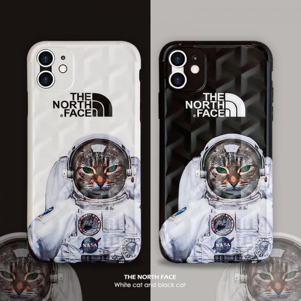 ノースフェイス Iphone 12 12pro Maxケース メンズ 宇宙飛行士 The North Face アイフォン 12pro 12mini 11保護ケース 人気 ペアケース