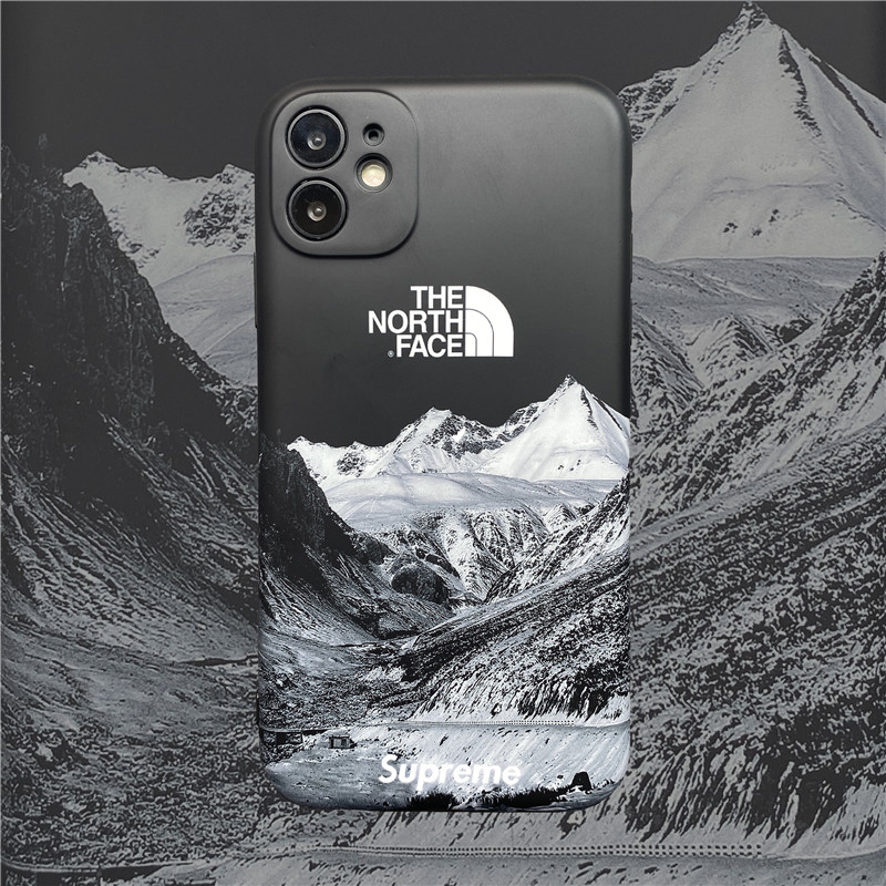 人気 シュプリーム The North Face アイフォン 12ケース