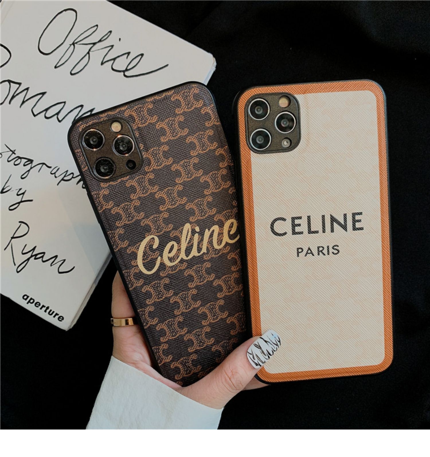 CELINE アイフォン12Pro Max/12Proケース オシャレ ブランド セリーヌ iPhone 12/12Miniケース レディース