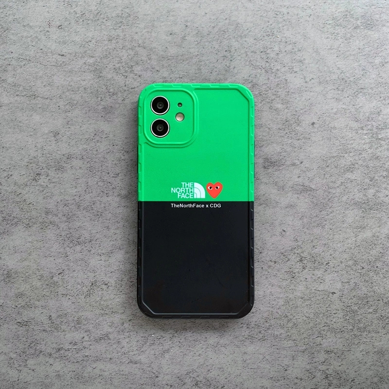 The North Face コムデギャルソン コラボ Iphone 13 13proケース ブランド ノースフェイス X Kaws アイフォン12 12pro 12pro Maxカバー