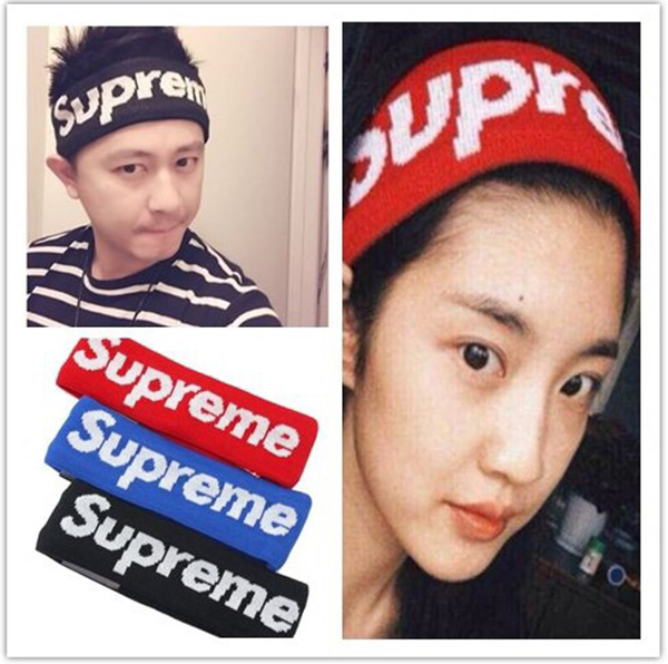 週末限定直輸入♪ supreme シュプリーム ヘッドバンド ヘアバンド 黒