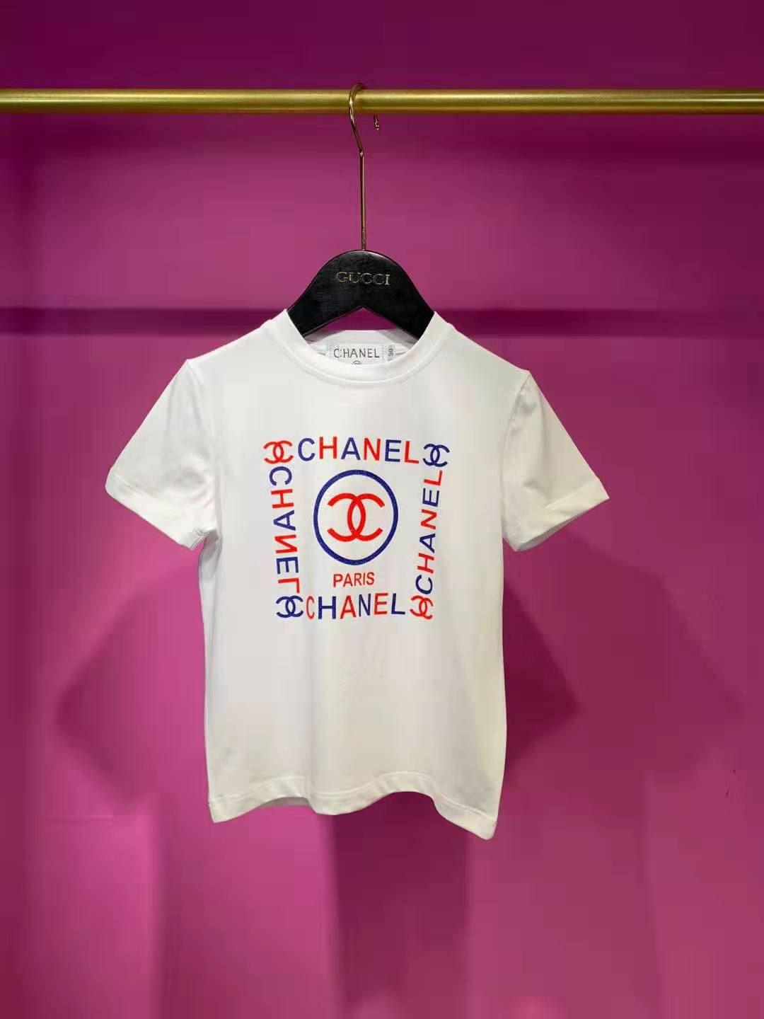 シャネル 子供服 夏 女の子 Chanel 子供服tシャツ 半袖 韓国風 可愛い 人気