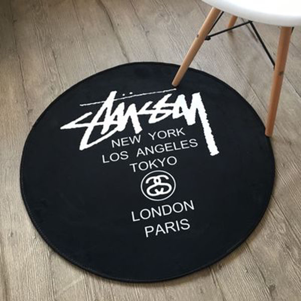 安い日本製stussy ステューシー 大判ラグマット 小物