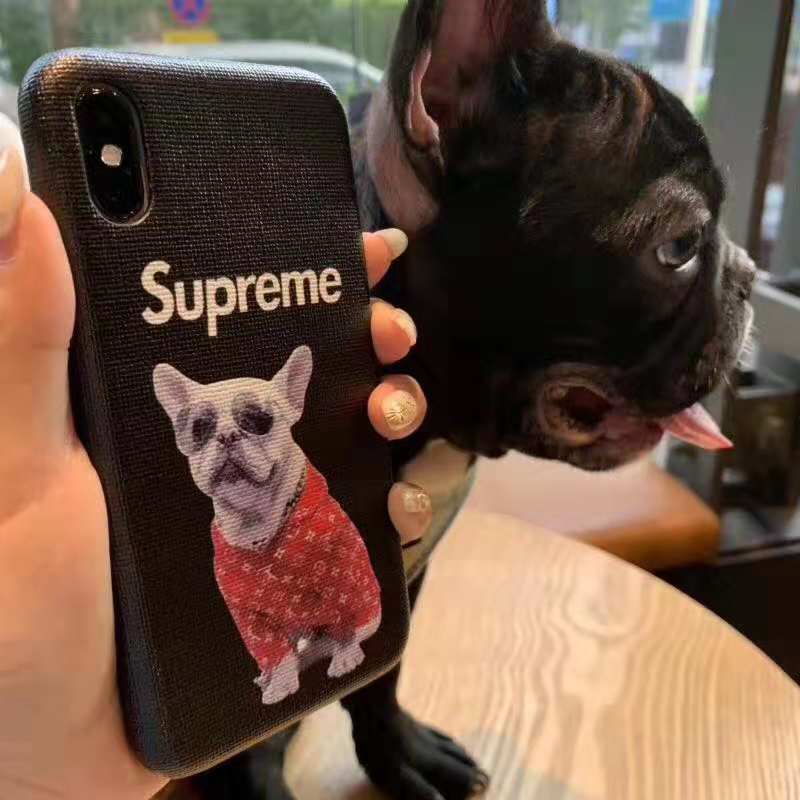 lv supreme iPhone xr/xsケース