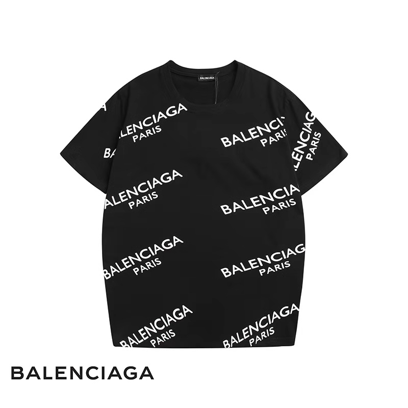 BALENCIAGA 半袖 Tシャツ ブランド半そで メンズ レディース バレンシア短袖 カップル夏