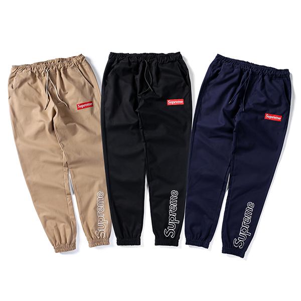 supreme ロングパンツ シュプリームスウェットパンツ 個性