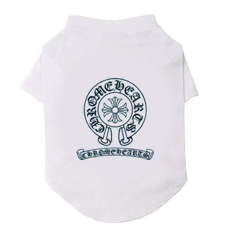 クロムハーツ 犬服 Tシャツ オシャレ ブランドコピー CHROME HEARTS