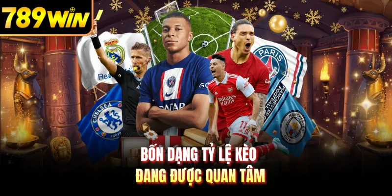 Bốn dạng tỷ lệ kèo đang được quan tâm