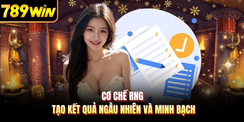 Cơ chế RNG tạo kết quả ngẫu nhiên và minh bạch